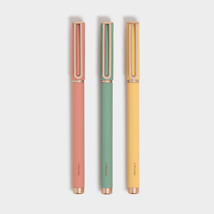 U Brands - Wholesale Pen - U Brands Minimal Folliage Felt Tip Pens, 3 CT0