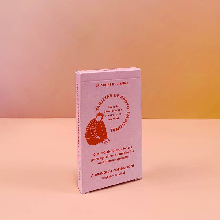 Odd Daughter Paper Co. - Wholesale Tarot Cards - Spanish Support Deck (Bilingual) - Mental Health Card Deck1