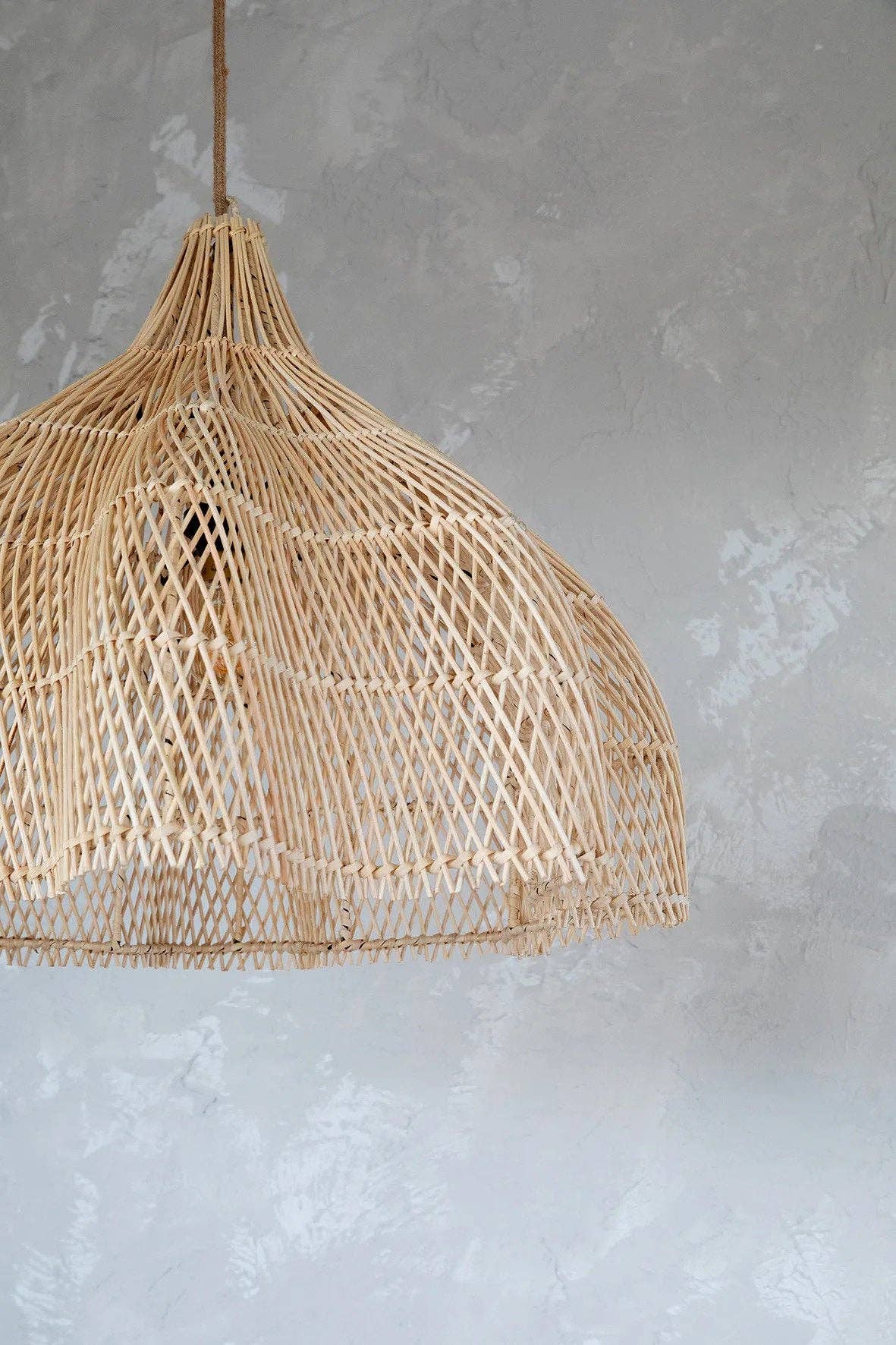 Bazar Bizar Living - Wholesale Chandelier/hanging light - The Whipped Pendant - Natural - M3