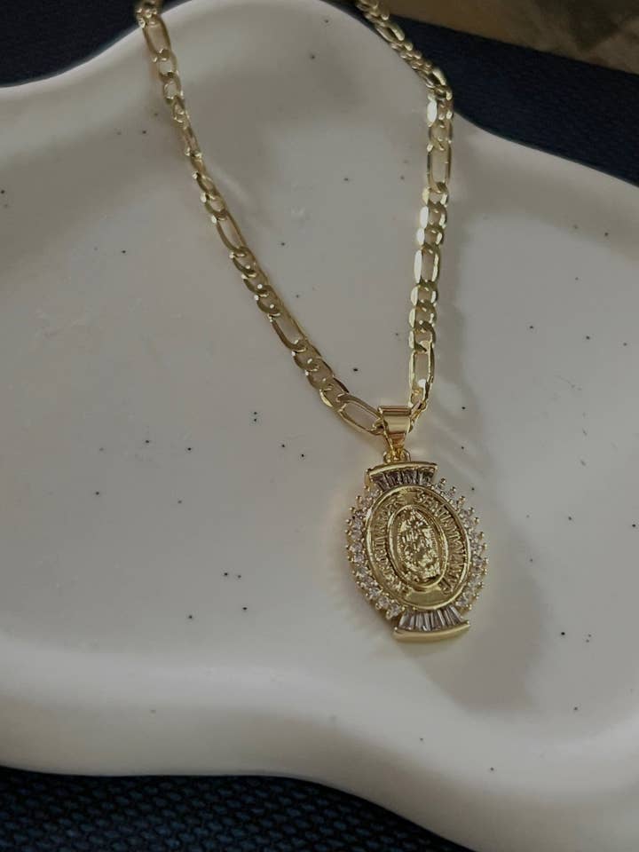Lady Guadalupe Figaro Necklace for wholesale by GALYNT