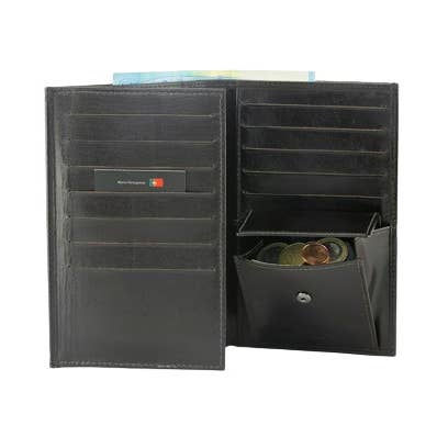 Lupel & Rubre - Wholesale Card Holder - Unisex - Leather Document Holder with Coin Pocket and Anti-RFID4