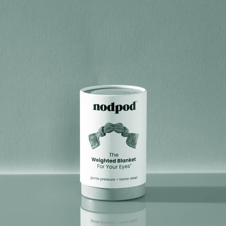 nodpod - Wholesale Sleep/Eye Mask - Sage Weighted Sleep Mask - Eye Mask