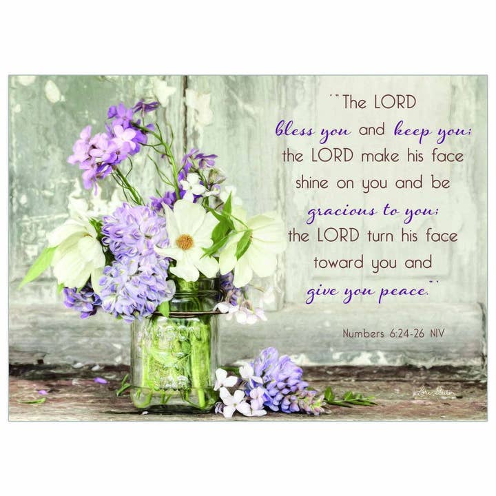 Lilac by Door - Faith Birthday Card for wholesale by Legacy