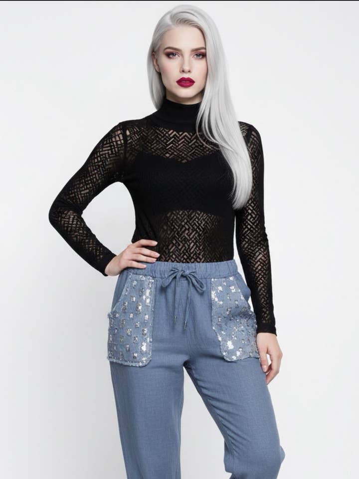 U-82001-pants for wholesale by CENTO UNO ITALY