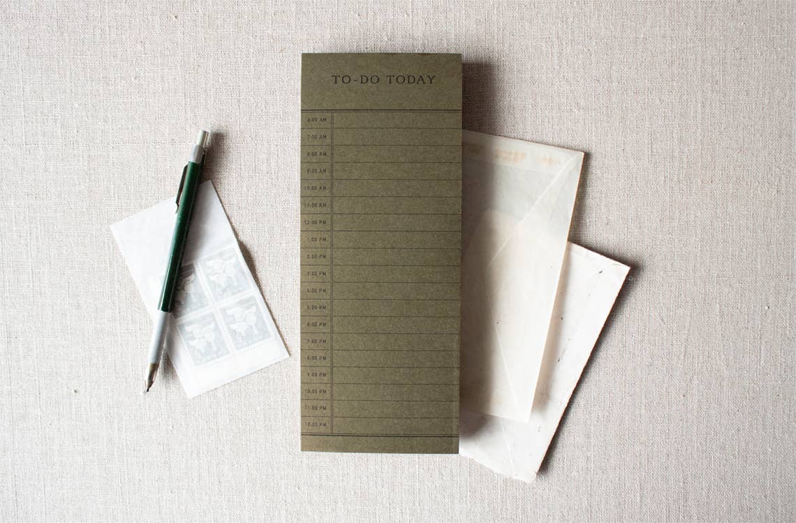 Utility House Design Co. - Wholesale Notepad - To Do Today1