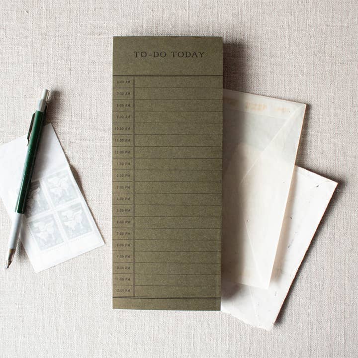 Utility House Design Co. - Wholesale Notepad - To Do Today1