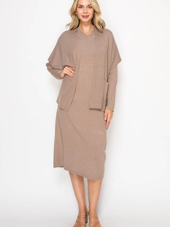 Abito Maglione Lavorato a Maglia Sianna per la vendita all'ingrosso da parte di Joh Apparel