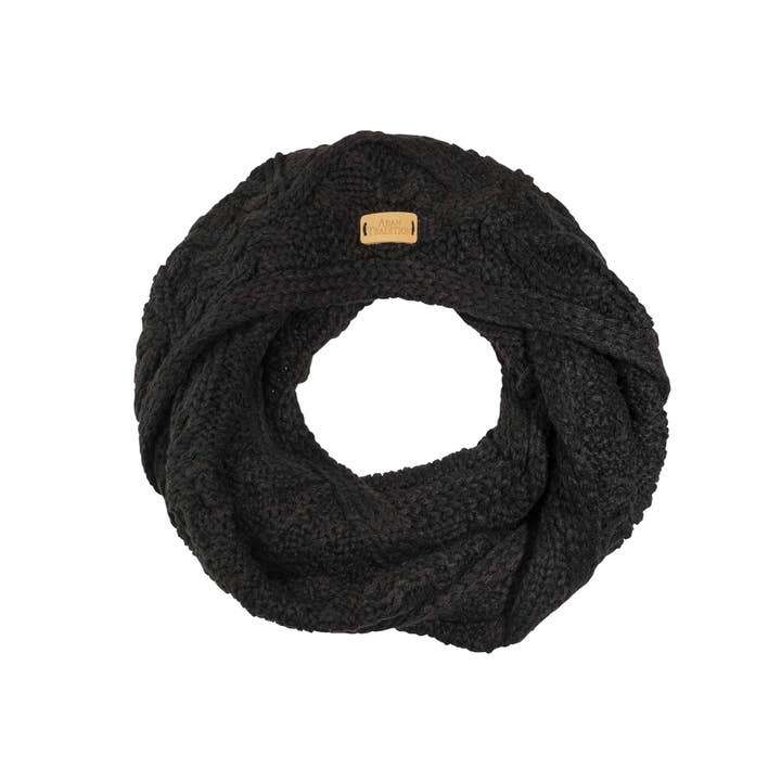 Aran Traditions – wholesale Halsduk - Dam – Aran Kabel Sticka Snood4