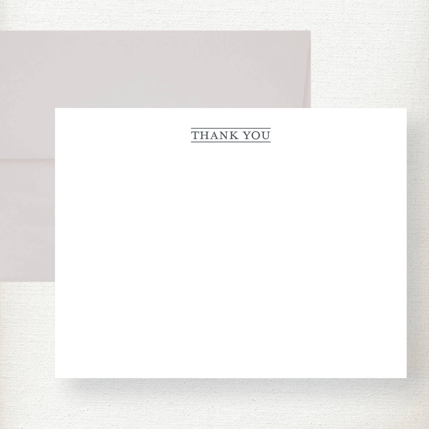 Kramer Drive - Wholesale Stationery/Notecard Set - Thank You Lines Note Card0