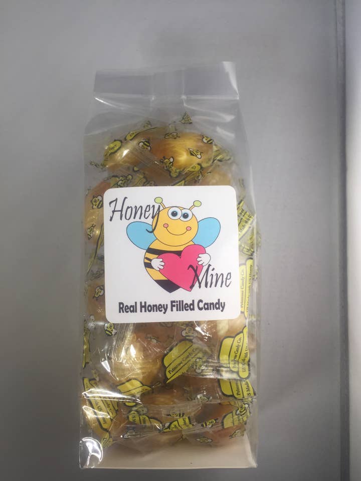 Honey Bee Mine – US Honey Filled Hard Candy 6oz for wholesale by Taste Of The Rockies