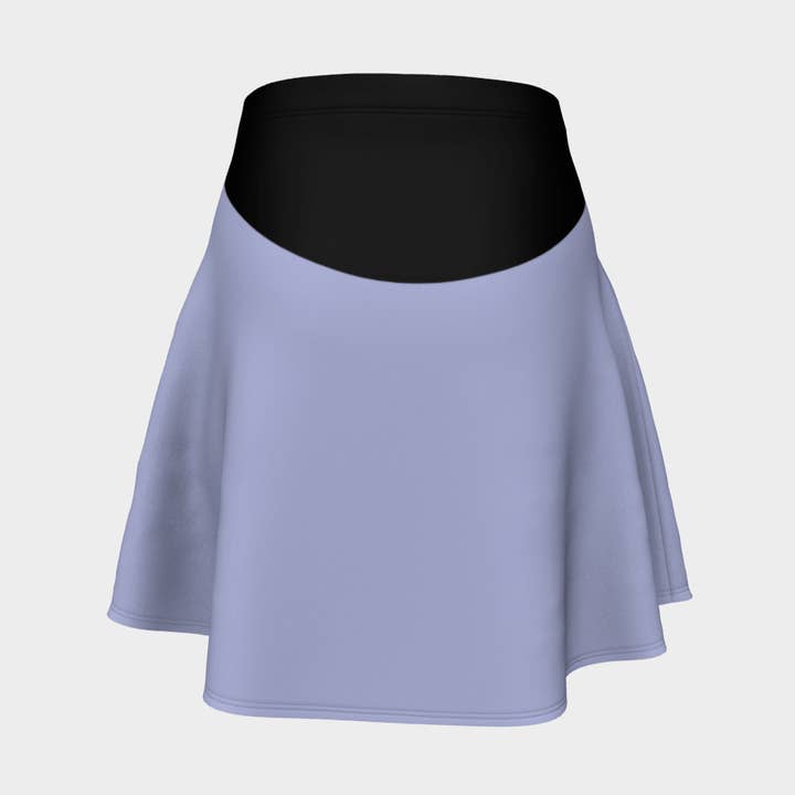 Skater Skirt - Lilla og Sort 🇨🇦 for engroshandel hos The Wheaten Store