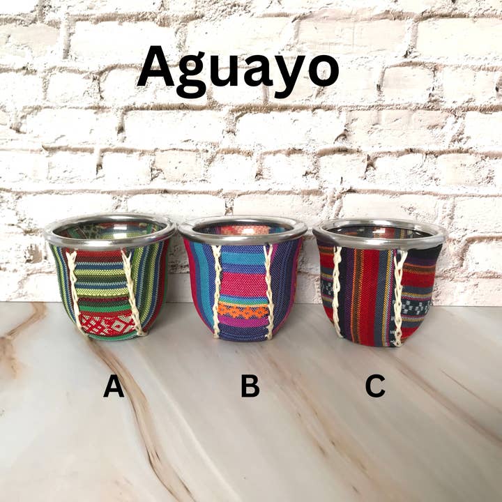 Matear - Wholesale Tea Strainer/Infuser - wrapped Yerba mate gourd & bombilla Set1