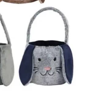 Easter Bunny Basket - Navy for wholesale by Timber Tinkers