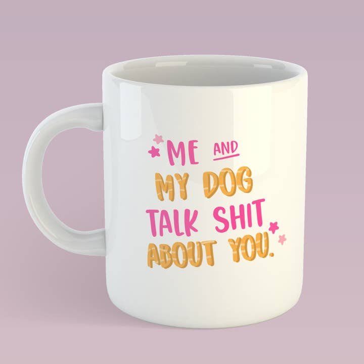 Cadeau pour amoureux des chiens, tasse de chien, tasse de citation drôle, idée de cadeau de Noël, cadeau unique pour la vente par Design By Emma