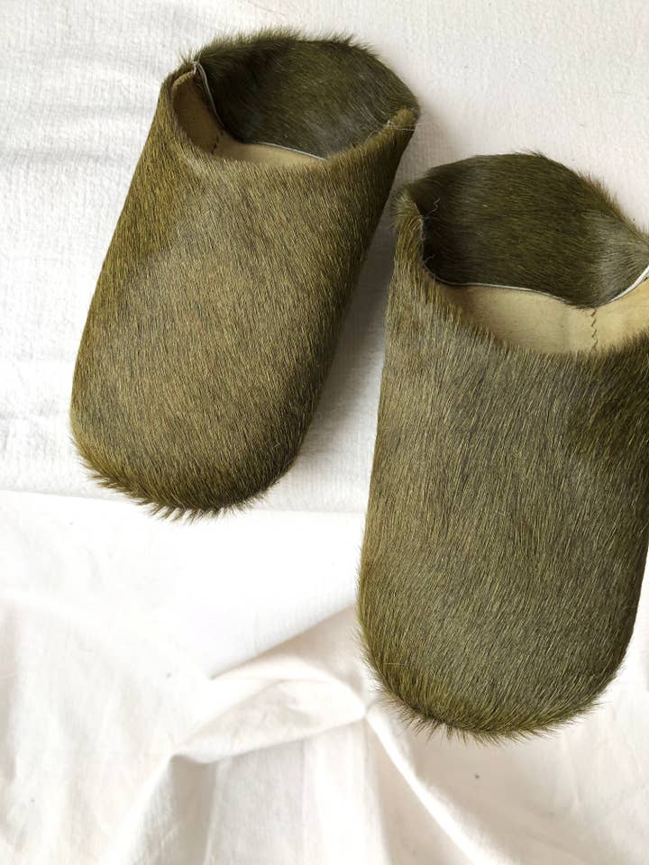 Lavet af khaki MONA gedehår for engroshandel hos le toit de la lune