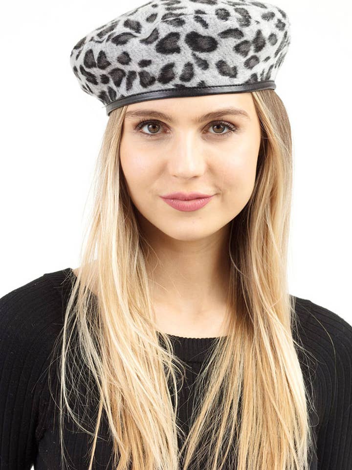 Leopardprintstørrelse Justerbar vinterbaret for engroshandel hos Hana