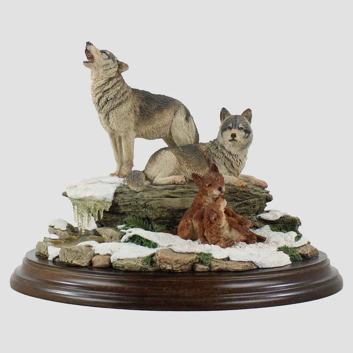 Appel de la nature par les artistes country Wolves pour la vente par Grays 1922