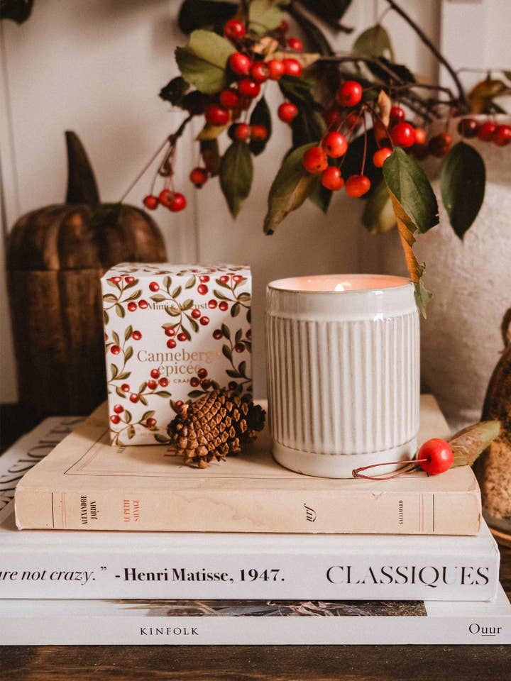 Spiced Cranberry - Christmas Candle for wholesale by Mimi & August