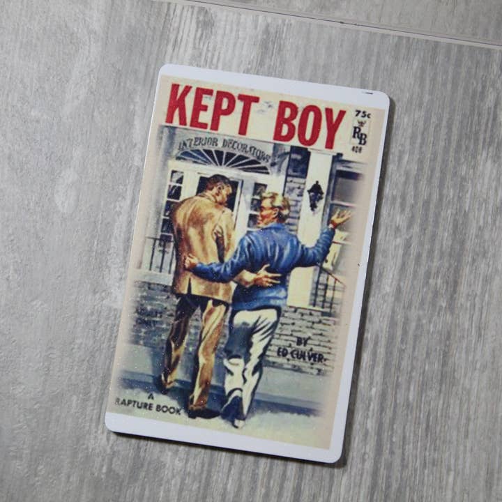 Kept Boy Aluminum Magnet for wholesale by Raven Design