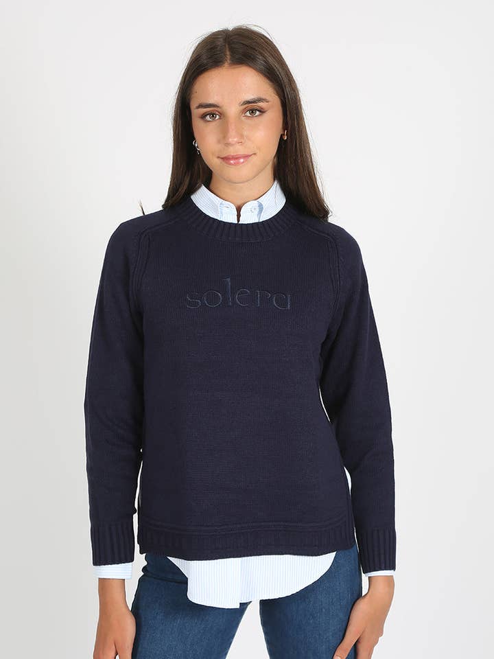 Jersey Marino para venta al por mayor de Solera