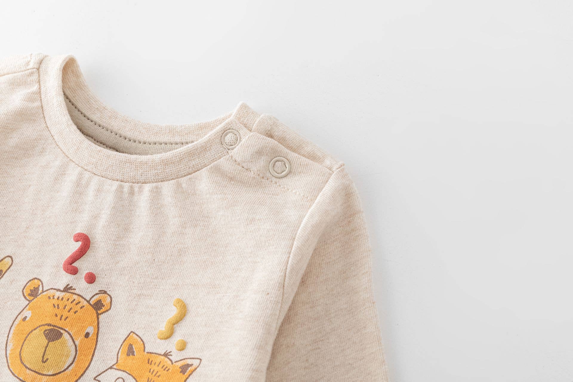 Newness Kids - Wholesale Screen Printed T-Shirt - Baby - Baby boy long-sleeve T-shirt with crew neck BBI650273