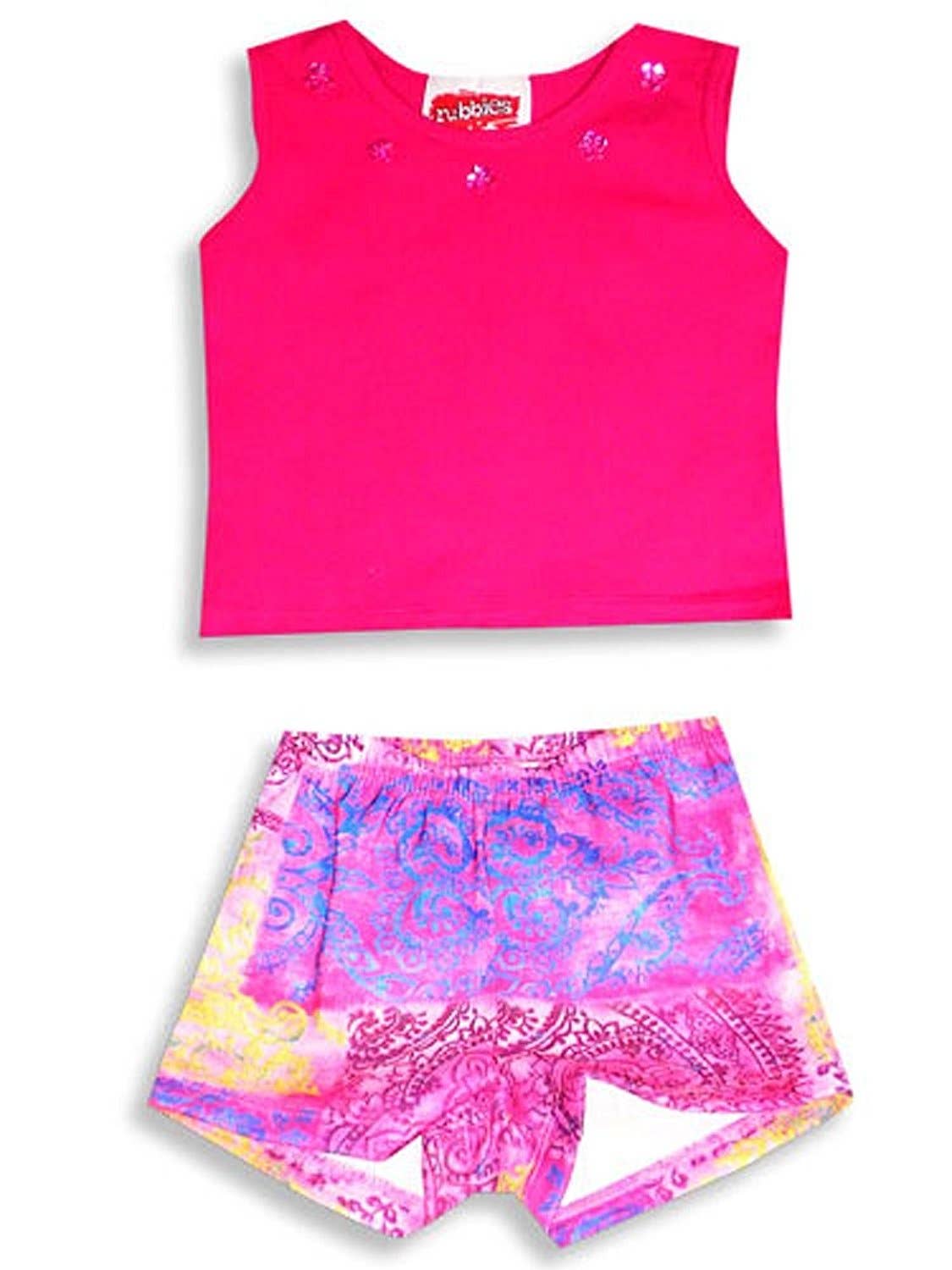 Eastern Off Price - Wholesale Top & Short Set - Kids - Rubbies - Little Girls 2 Piece Short Set10