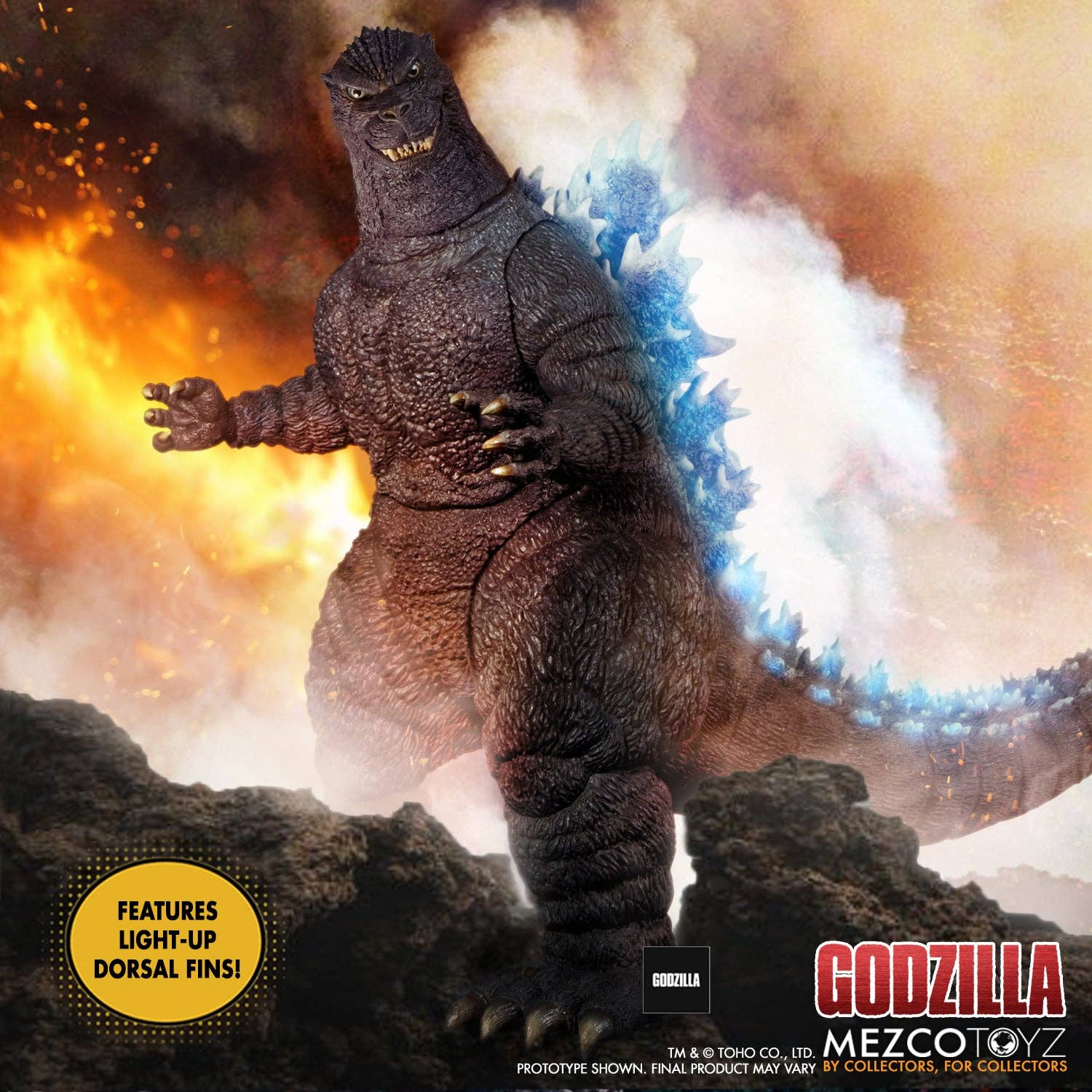 Close Up GmbH - Vendita all'ingrosso Figurina giocattolo - Bambini - Ultimate Godzilla Action Figure FX Light & Sound5