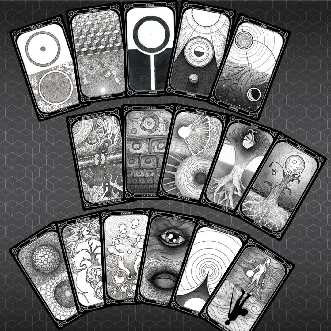 Somnambulant Visuals - Vente Cartes de tarot - Le Jeu d'Oracle Eigengrau6
