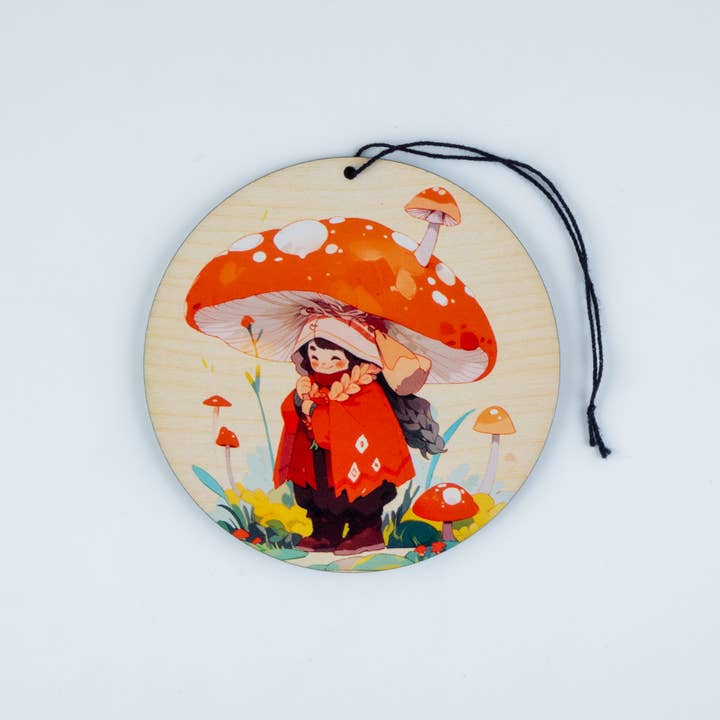 Standish House - Vente Objets de décoration - Ornements de vacances champignons, Noël, style cottage et sorcier9