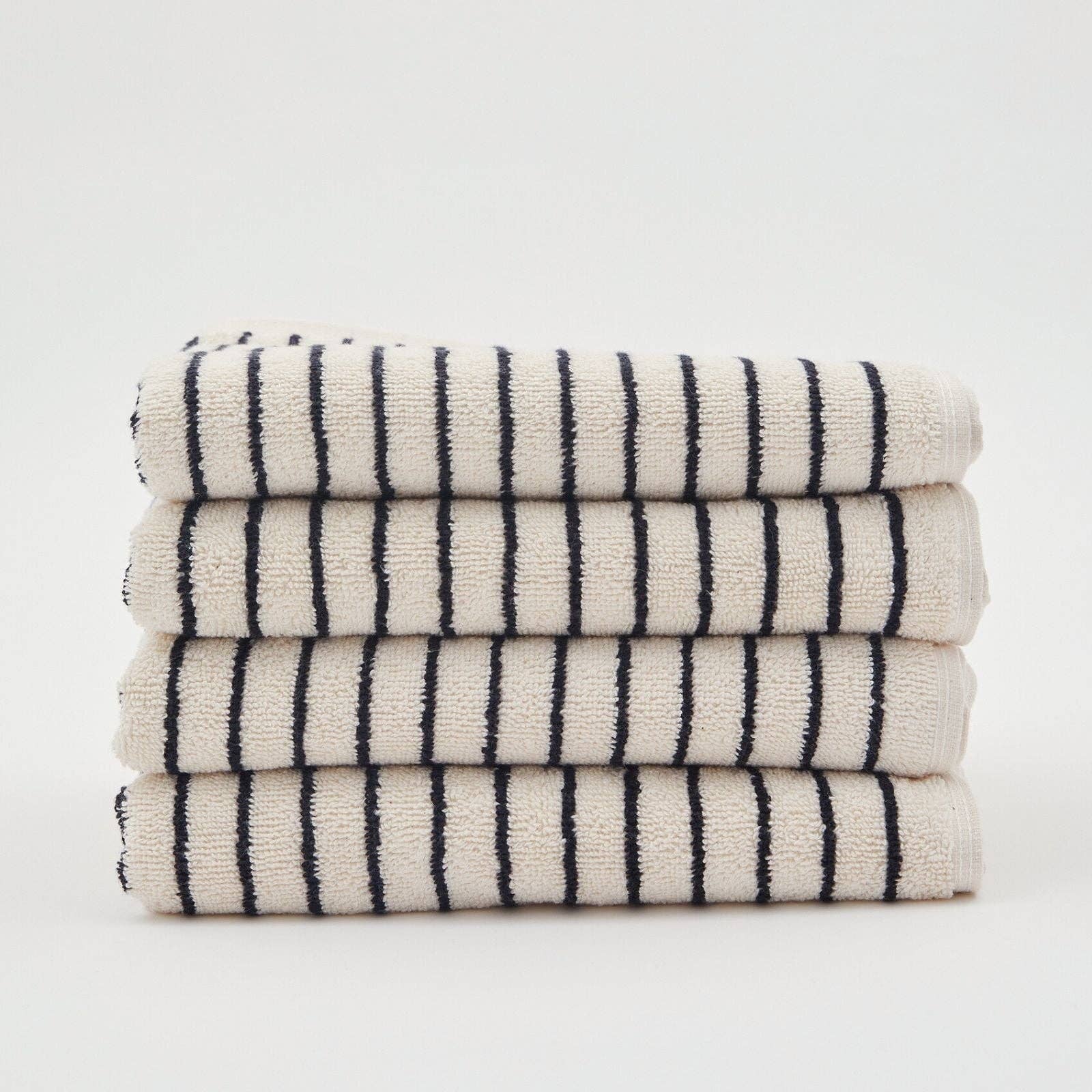 The Loomia - Wholesale Bath Towel - Melika Turkish Cotton Striped Terry Towel0