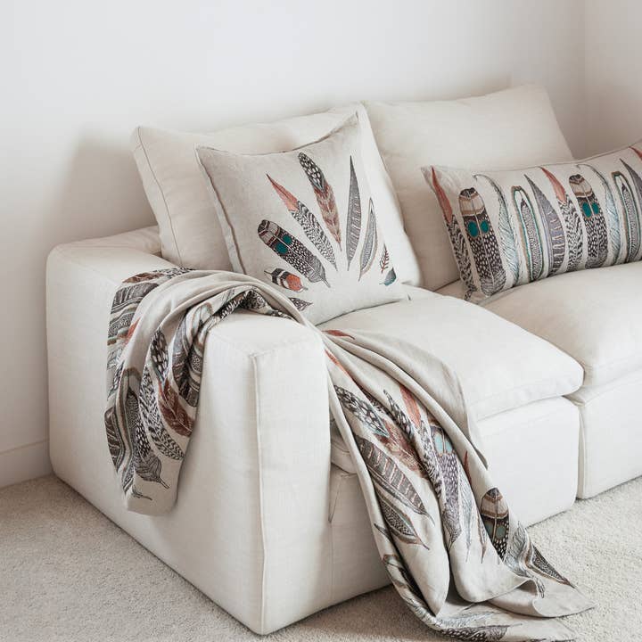 Coral & Tusk - Wholesale Lumbar Pillow - Large Feathers Lumbar