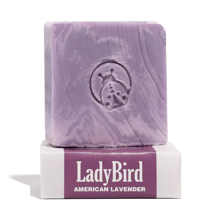 American Lavender Bar Soap for wholesale by LadyBird Essentials