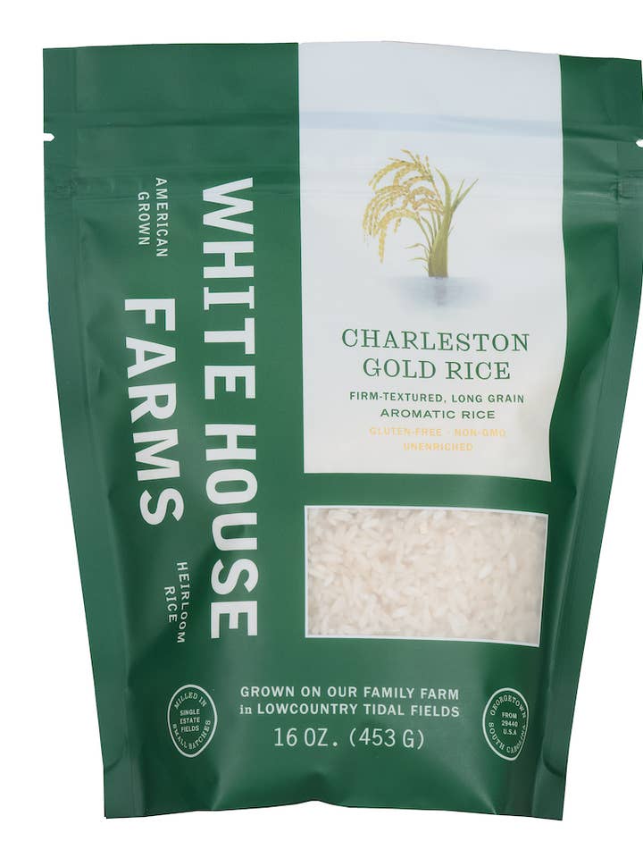 Fermes de la Maison Blanche Riz Charleston Gold - 16oz - 12/caisse pour la vente par White House Farms