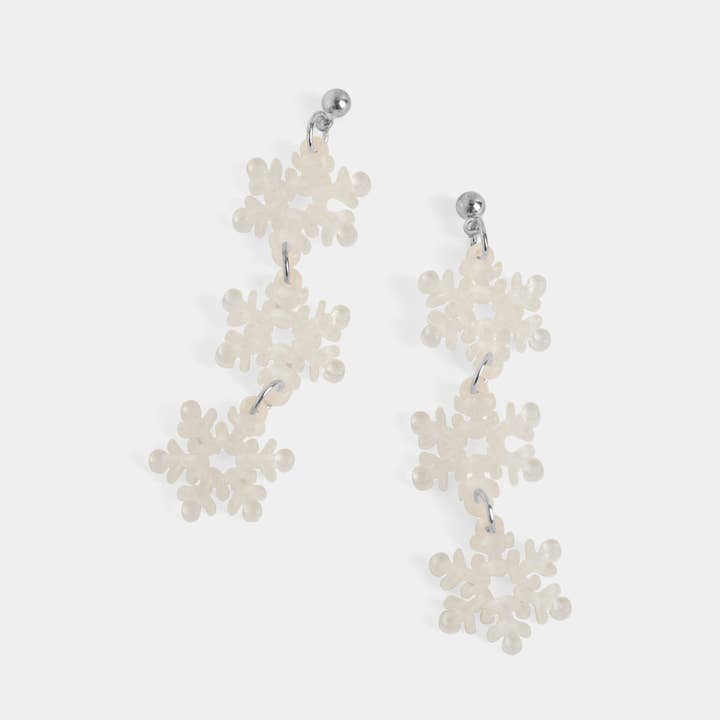 Snowfall Dangle - White for wholesale by Whispers
