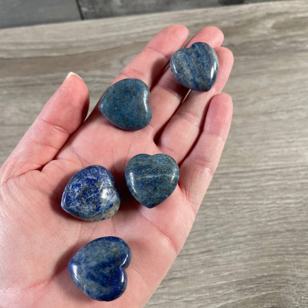 Keystone Crystals - Wholesale Spiritual Stone/Crystal - Gemstone Heart Pendants Wholesale – Strung or Loose8