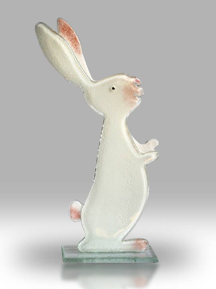Lapin Chanceux - Petit - 2209-21 pour la vente par Nobile Glassware Ltd.