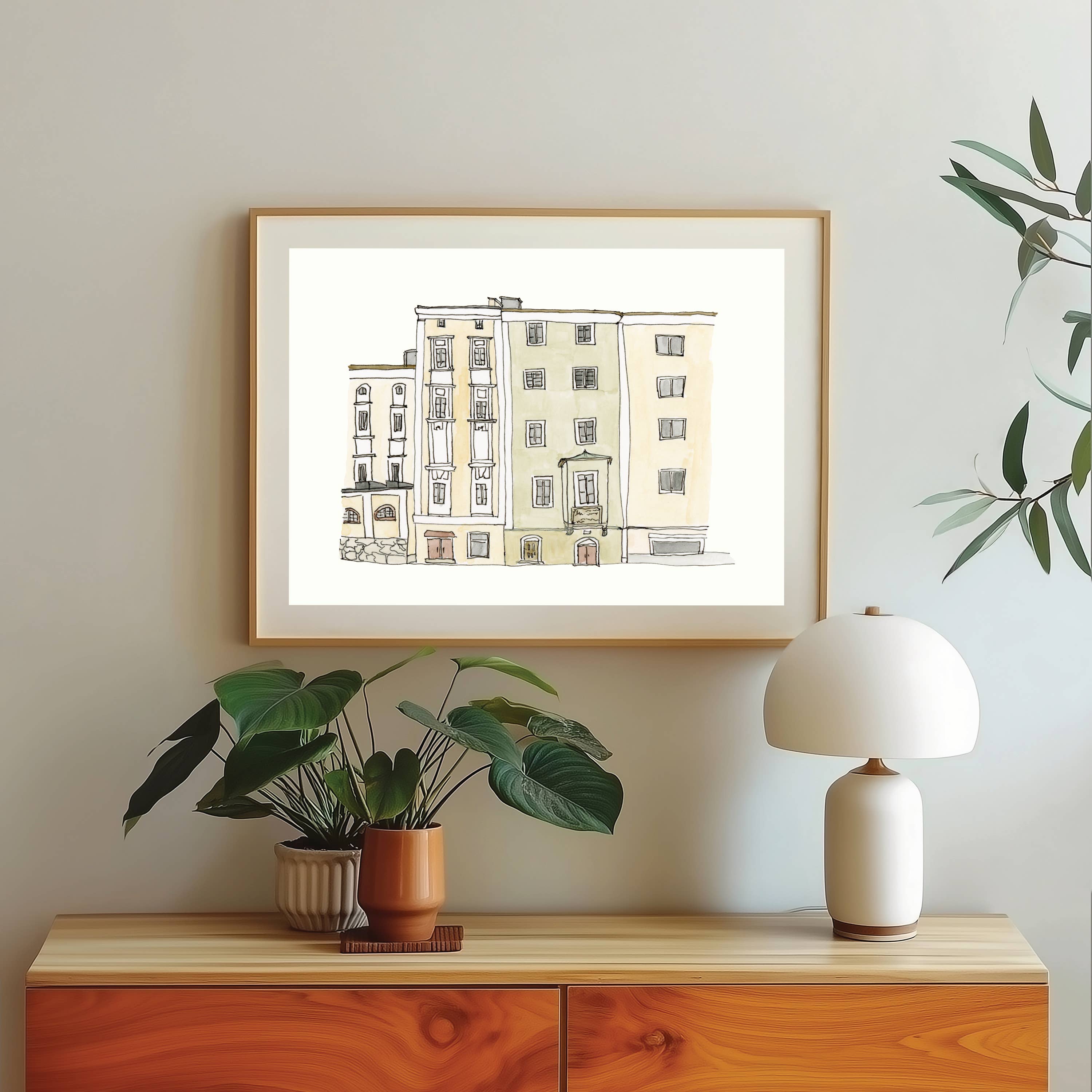 Sarah Wormann Art - Wholesale Art Print - Salzburg, Austria Buildings - Europe Travel Art Print4