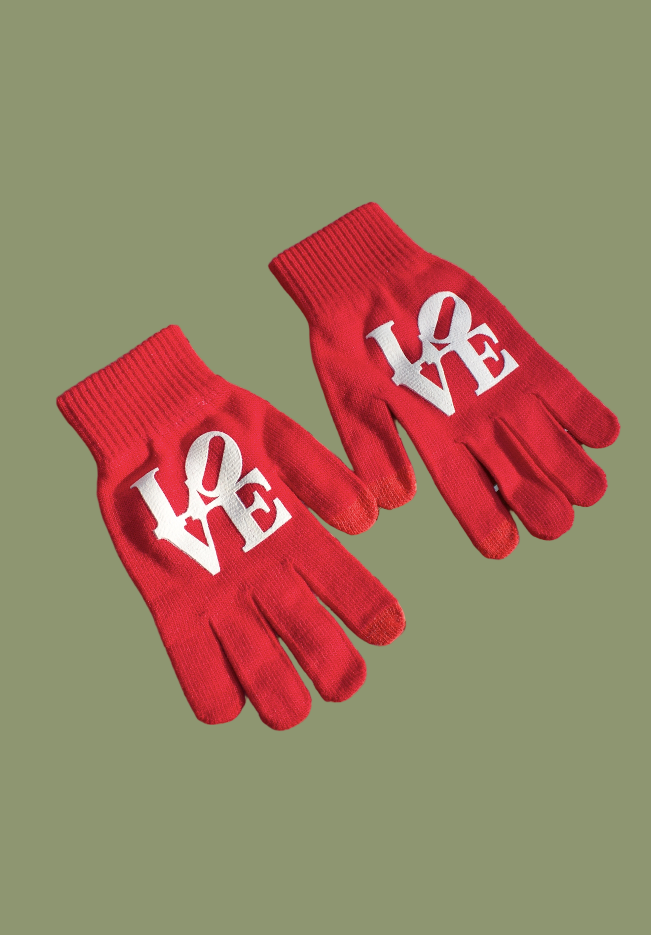 Dainty Studios - Wholesale Gloves - Unisex - Philly LOVE Touch Screen Gloves1