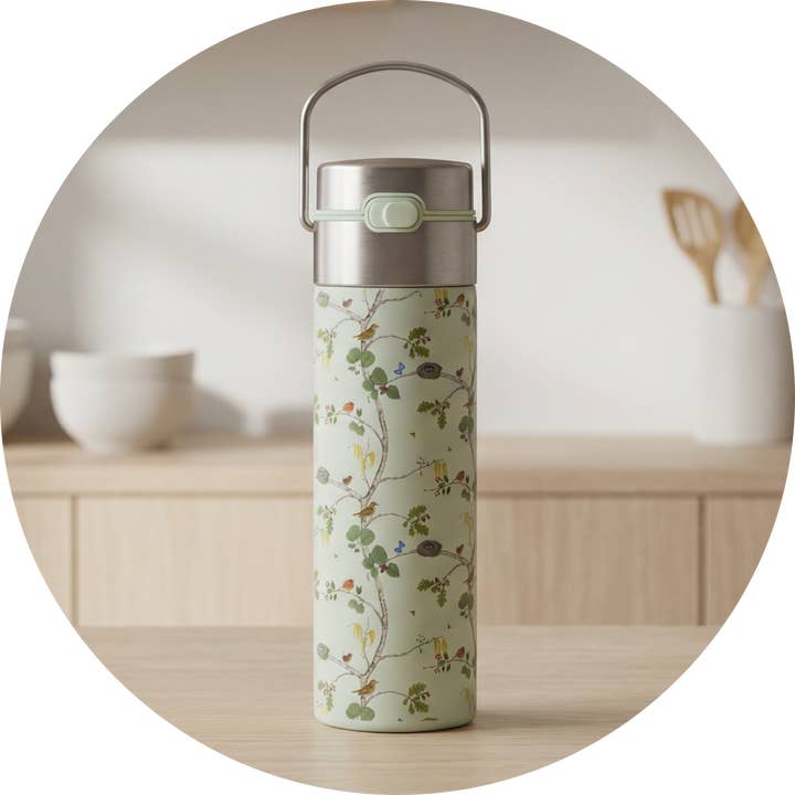 Roestvrijstalen fles LEEZA "Merla" voor wholesale door Eigenart