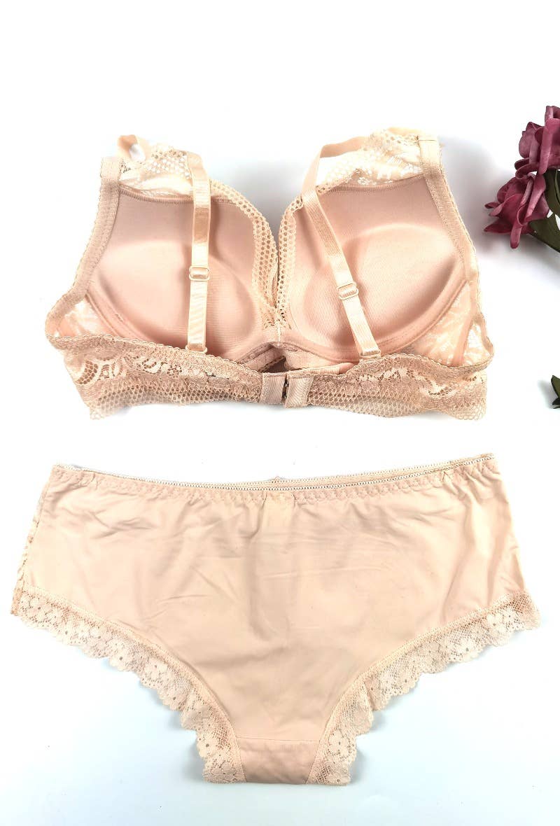 Belle Com'Elle - Wholesale Lingerie Set - Women's - Cup C Bra and Panty Set/AZ160157
