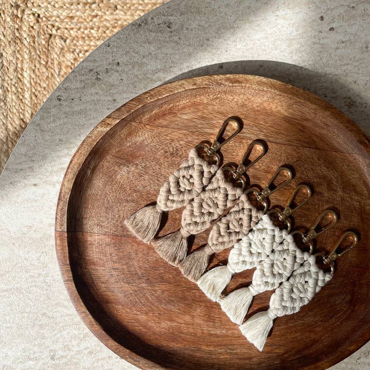 Atelier Marisha - Wholesale Keychain - Women's - Macramé keychains - BEST SELLER3