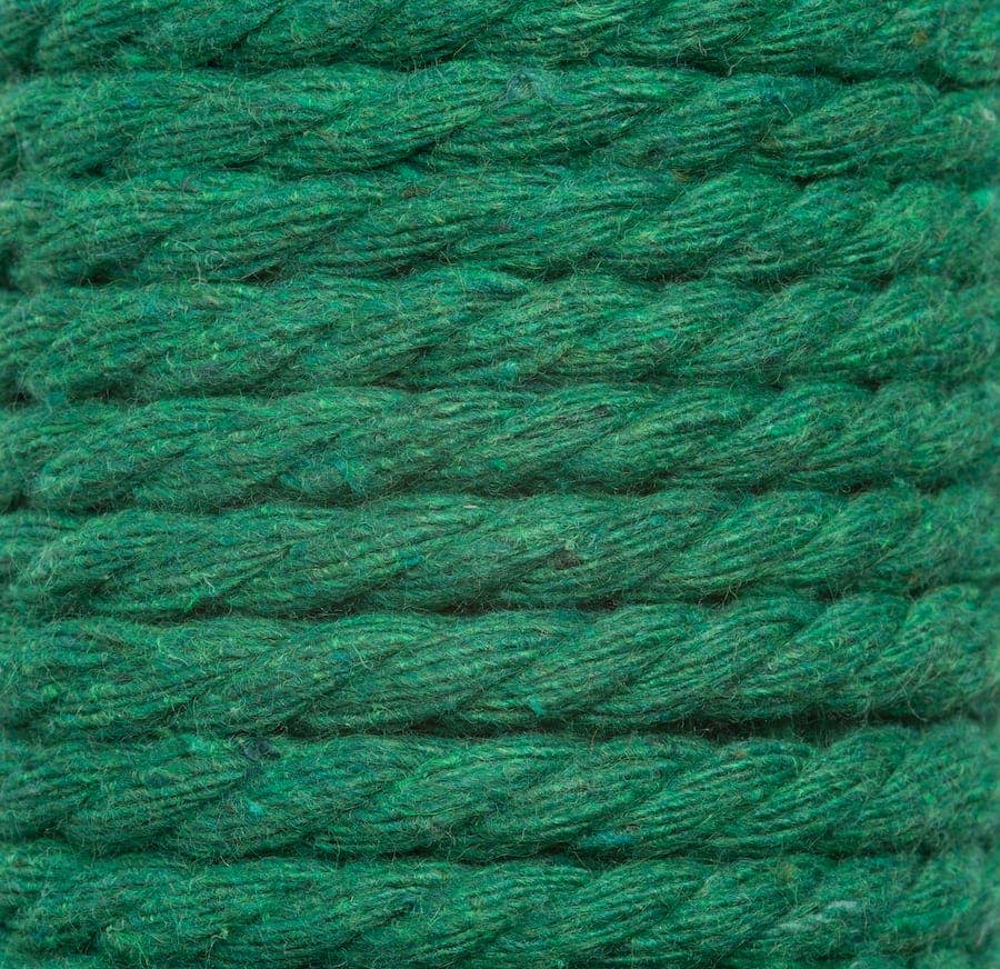 Wool Couture Company – wholesale Craft supplies – Macrame Cord Rope 5mm in Green2