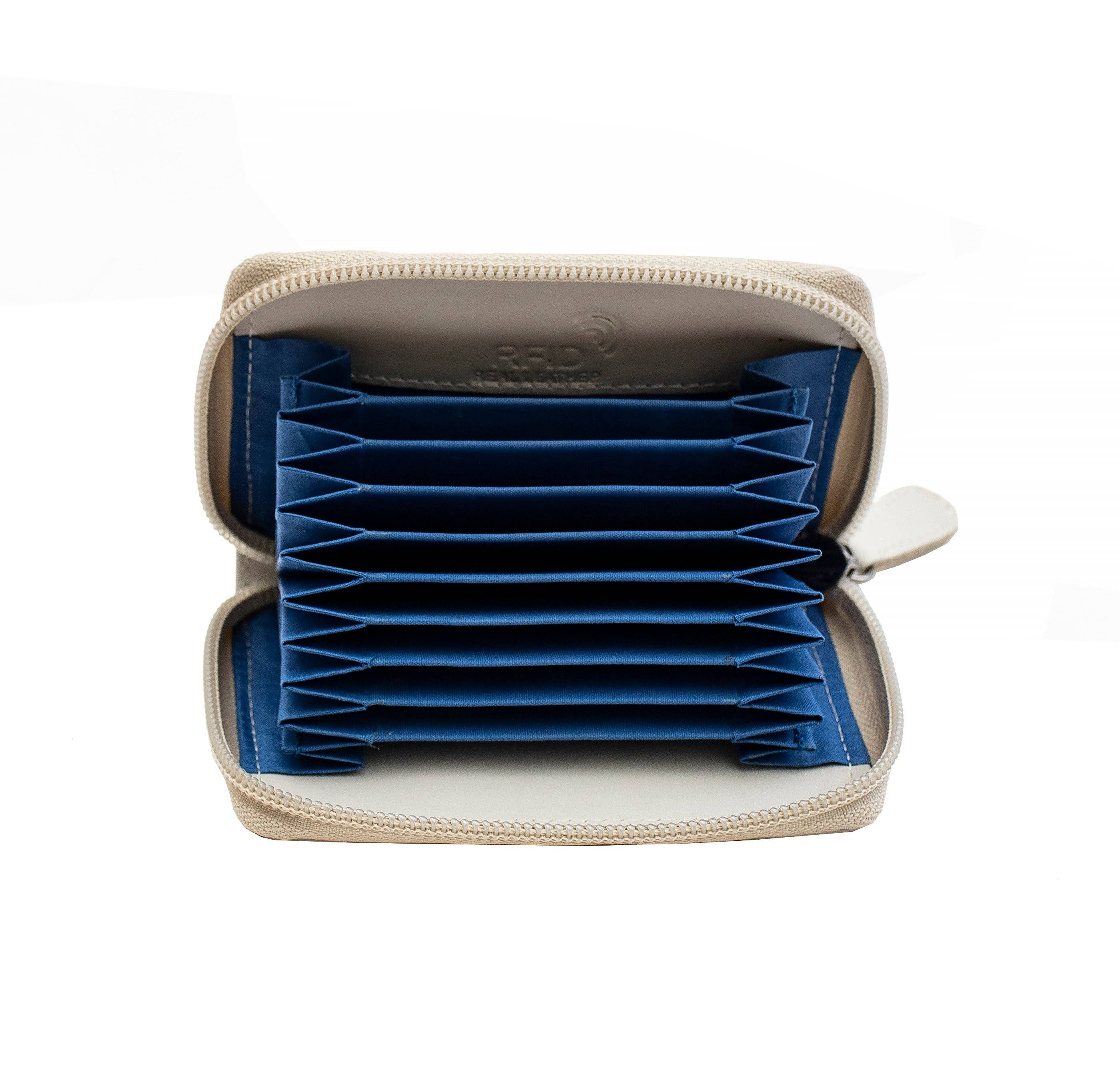 PRIMEHIDE - Wholesale Card Holder - Unisex - Concertina Leather RFID Credit Card Holder - 78078