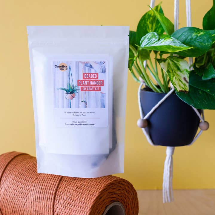 Kit de bricolage - Cintre à plantes perlé pour la vente par Sunshine Craft Co