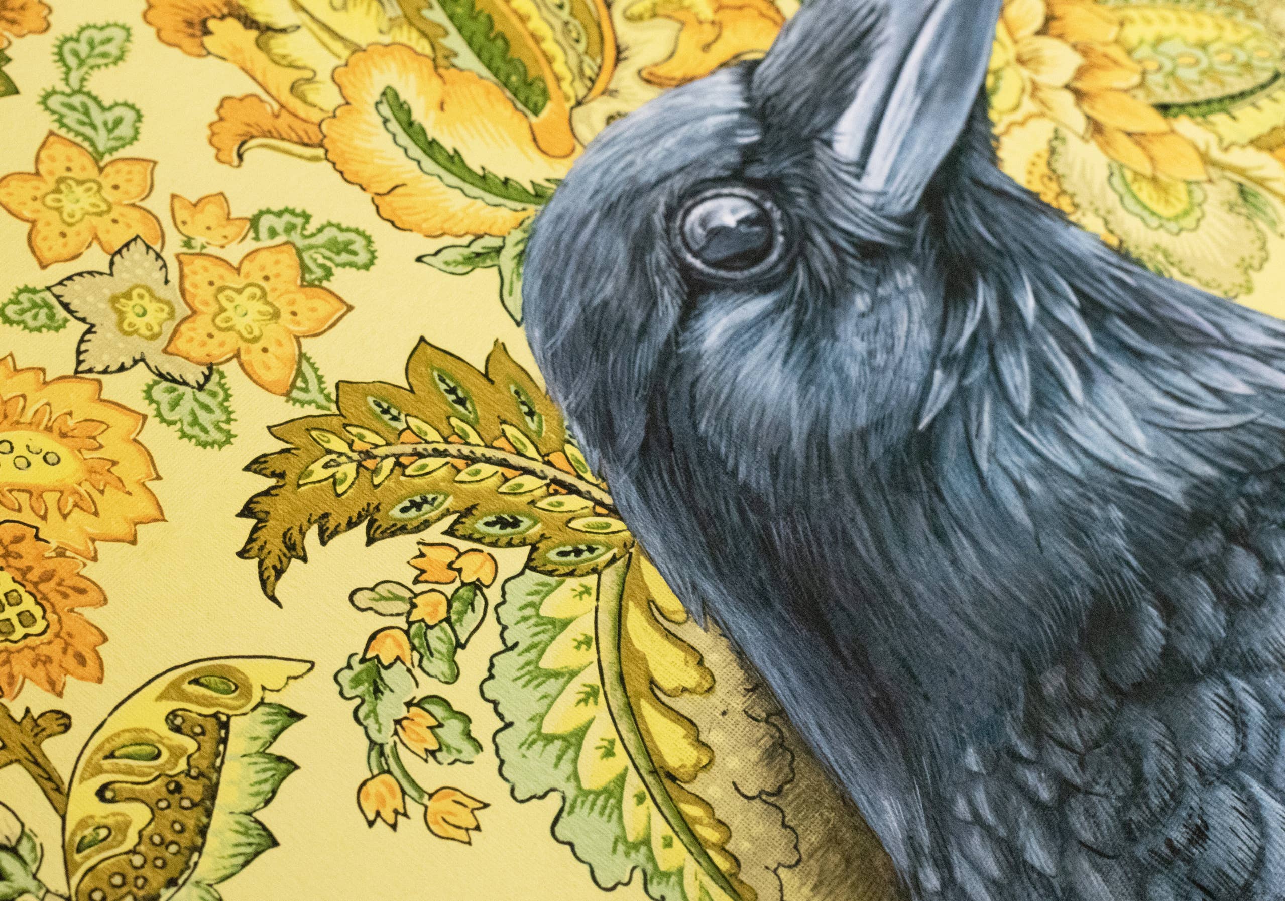 Emily Uchytil – Engroshandel Kunsttryk – Raven - Kunsttryk - Fugleillustration2