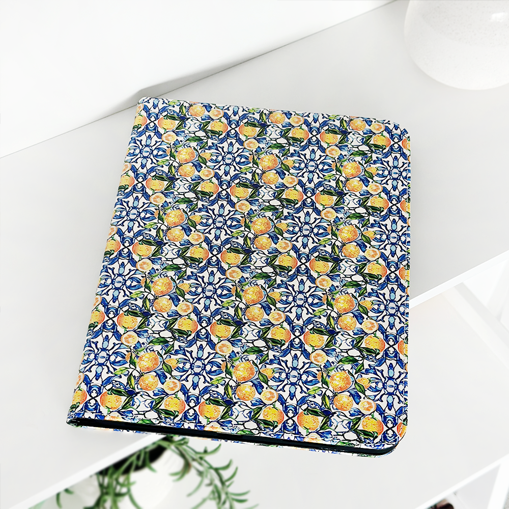 Coconut Lane – wholesale Laptop/tablet case – Women's – Amalfi Lemon iPad Case0