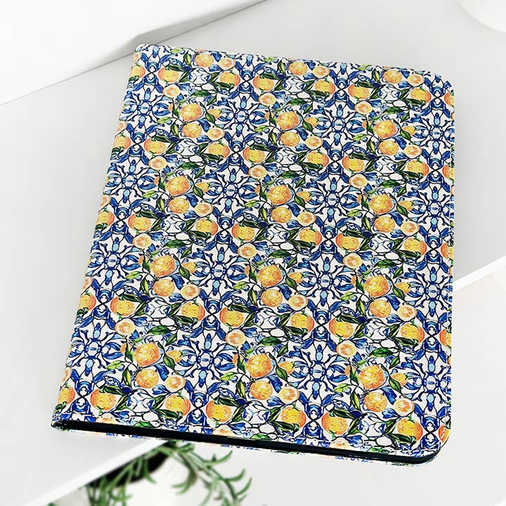 Coconut Lane – wholesale Laptop/tablet case – Women's – Amalfi Lemon iPad Case0