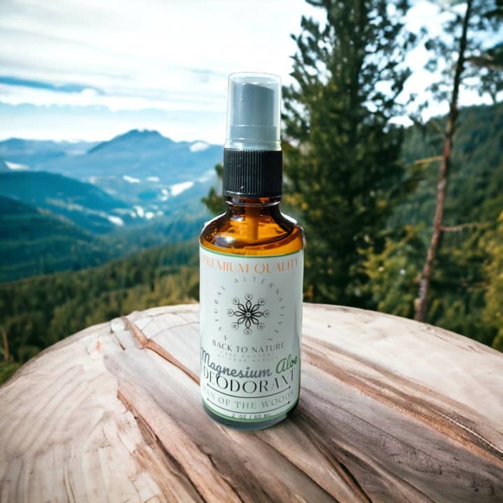 Back2Nature Herbals – Desodorizante - Unissexo por atacado – Sprays Desodorizantes de Magnésio All Natural8