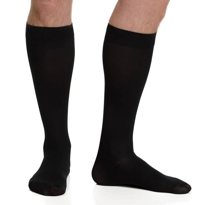 VIM & VIGR - Wholesale Socks - Unisex - 30-40 mmHg Moisture-wick Nylon Compression Socks: Solid