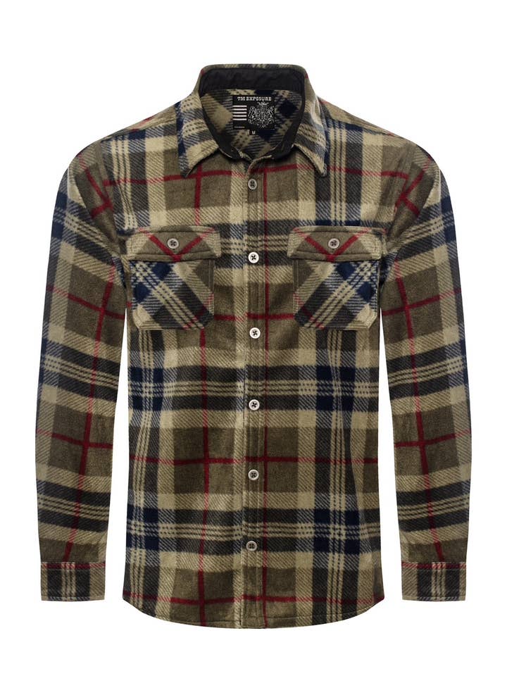 TM Exposure – wholesale Skjorta - Herr – Herrfleece-skjorta4